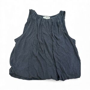 NWT Free people bubble trouble tee size M tank top gray We The Free boho indie